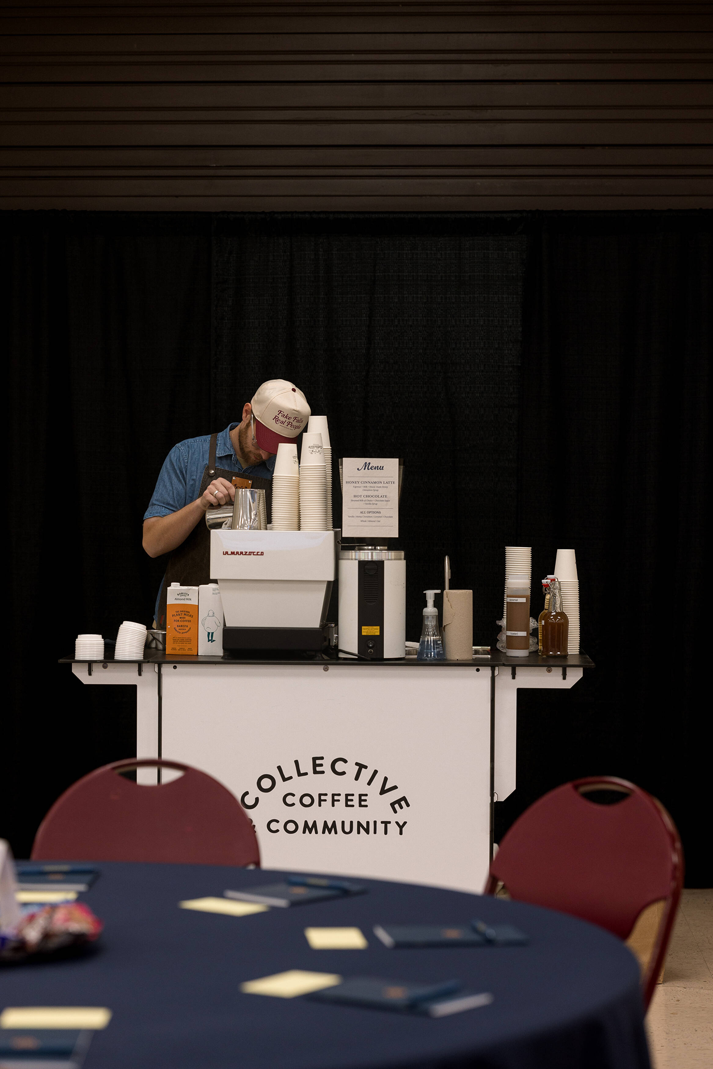 Collective Coffee mobile coffee cart and team in Wichita Falls, TX